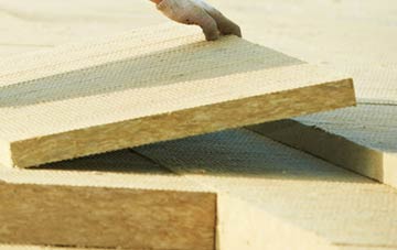 measuring Broad Town tapered insulation