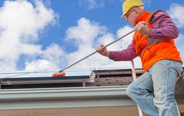 Broad Town soft wash roof cleaning